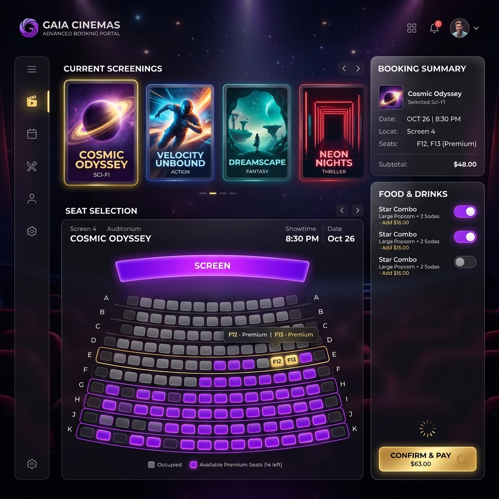 CineBook Cinema Booking Platform